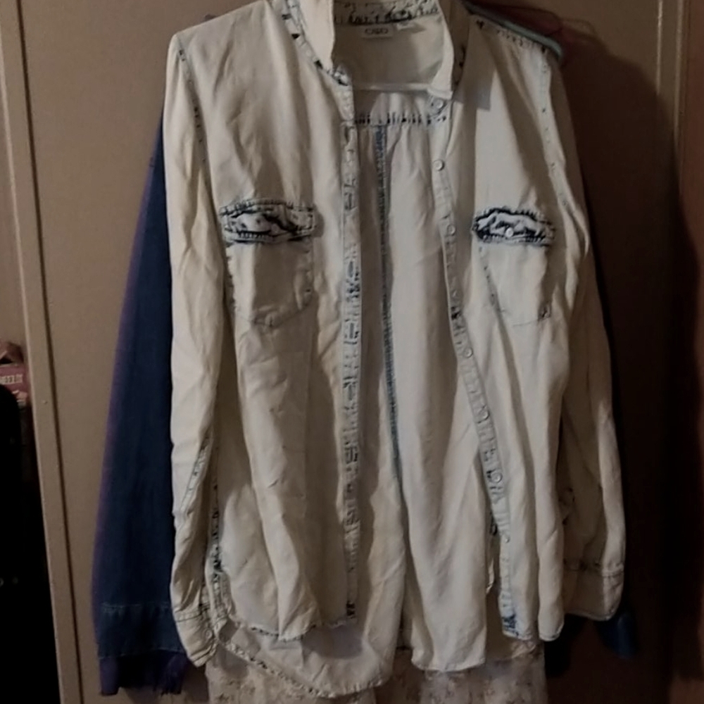 Denim shirt